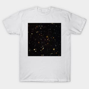 Hubble Ultra Deep Field galaxies (R820/0415) T-Shirt